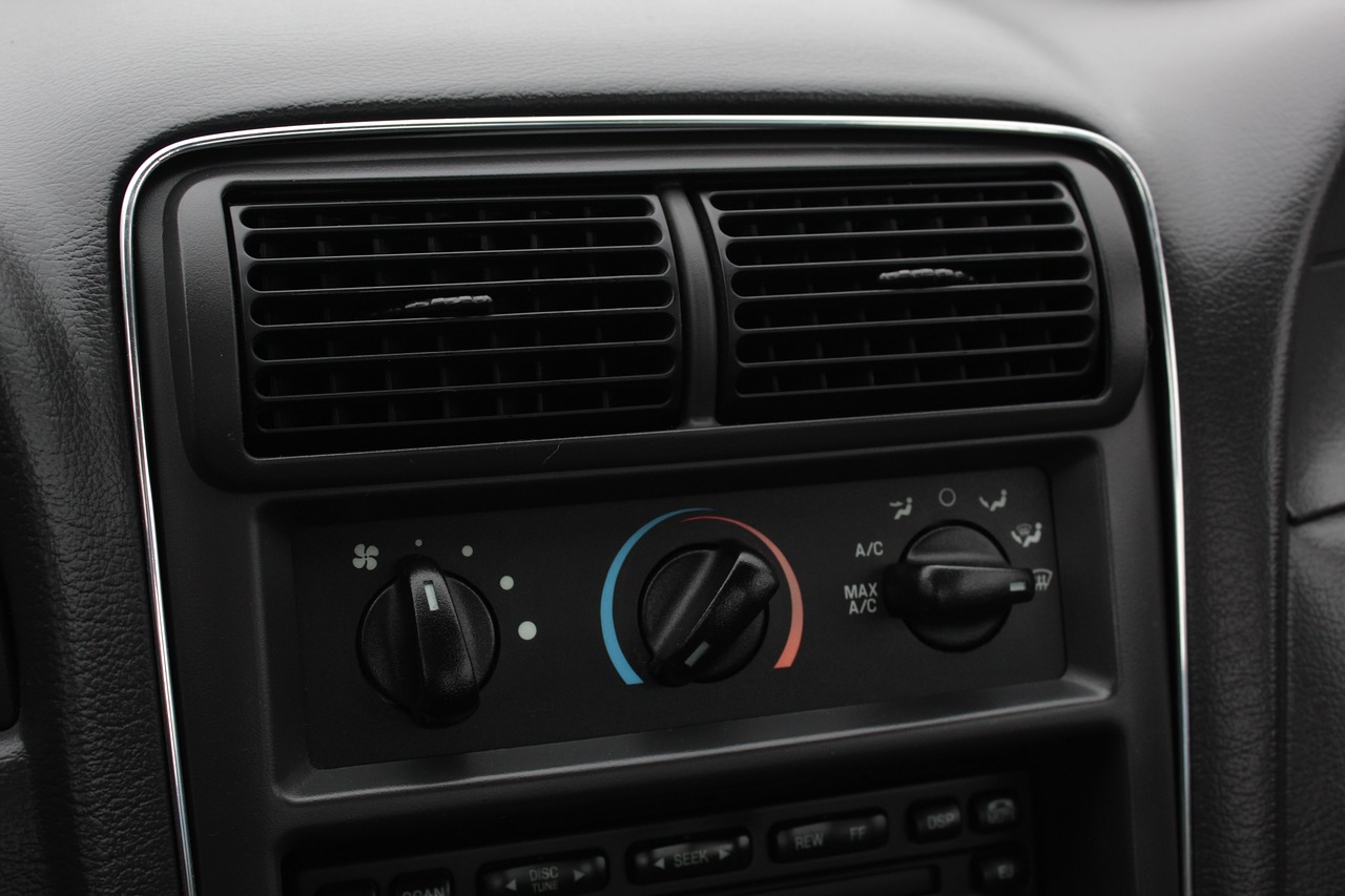 Klimatyzacja w samochodzie, wnętrze samochodu